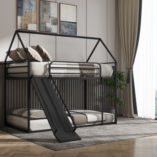Twin over low bunk - low, bed