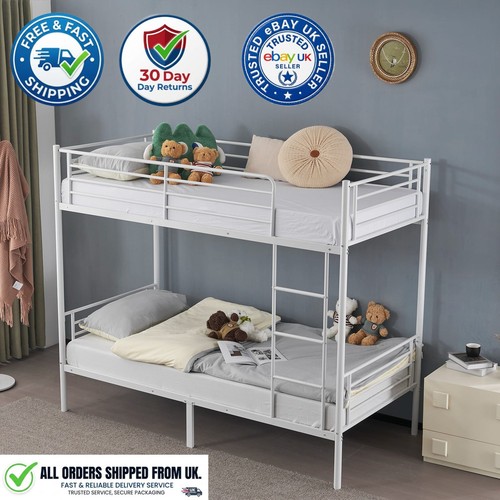 Twin over metal - twin, bed