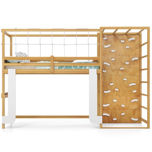 Twin bunk bed jungle - bunk,