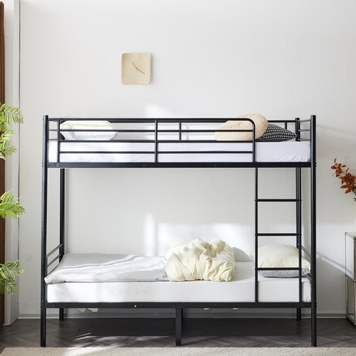 Twin over metal - twin, bed
