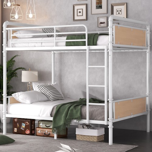 Twin bunk bed industrial - bed,