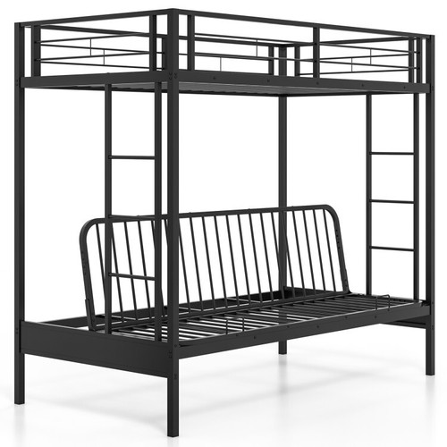 Twin over futon bunk - futon, bed