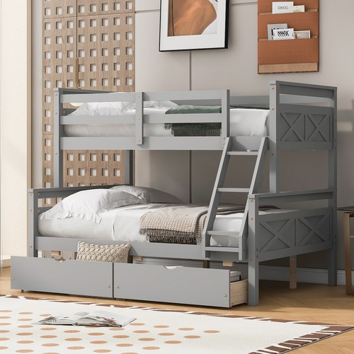 Twin over full bunk bed - twin,