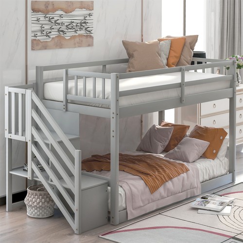 Wood frame twin over - wood,