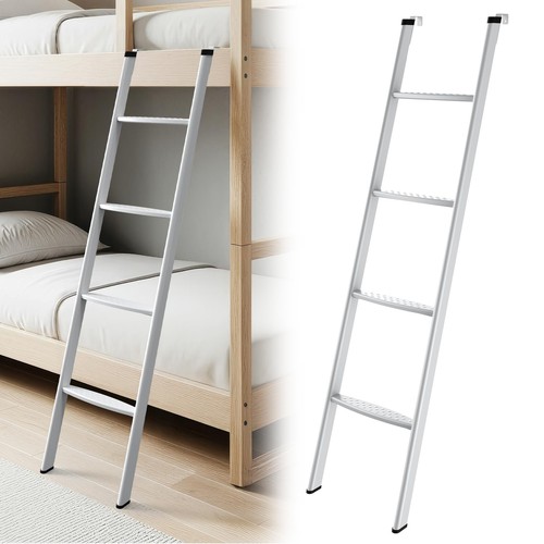 Antislip aluminum bunk bed - aluminum,