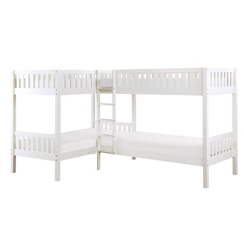 White engineered wood - white, bunk