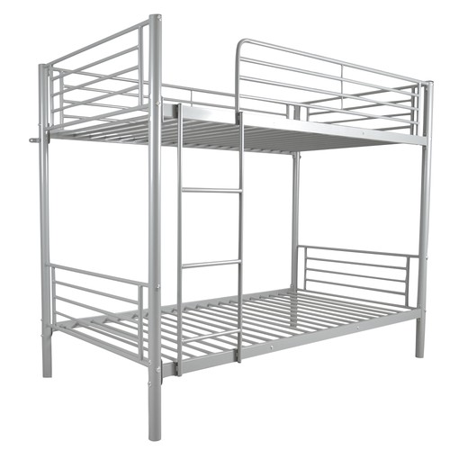 Metal bunk bed single - bed,