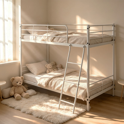 Heavy duty metal twin - metal, bed
