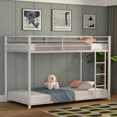 Twin over bunk bed - twin, frame