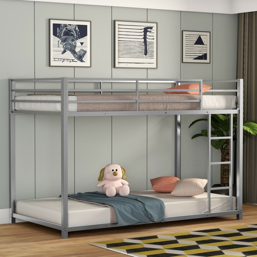 Twin bunk bed - bunk, frame