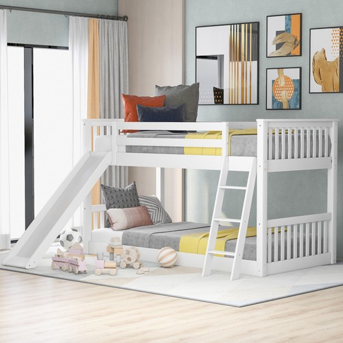 Solid wood over - wood, bunk