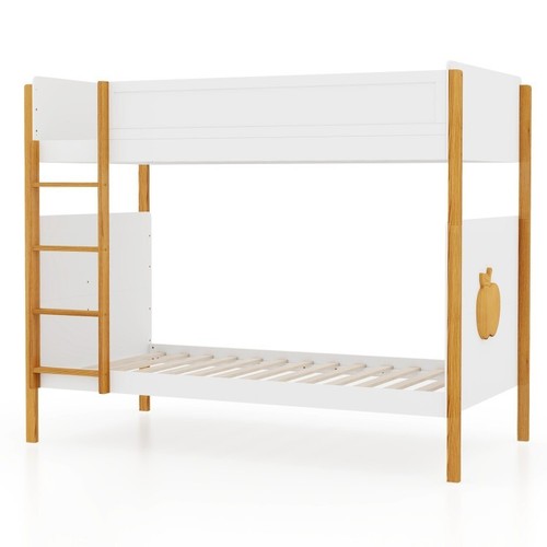 Twin over bunk kids - twin, wood