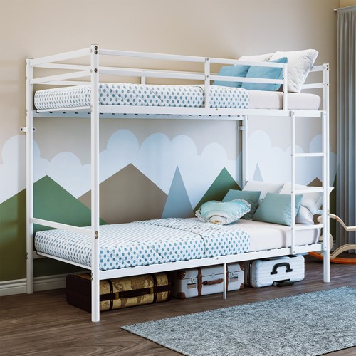 Metal bunk bed - twin, twin