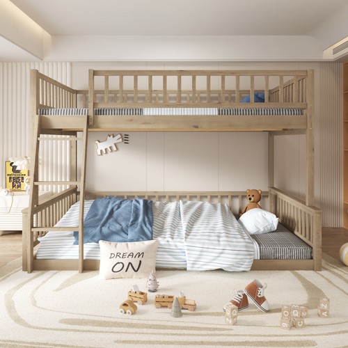Full over queen bunk bed - xl,
