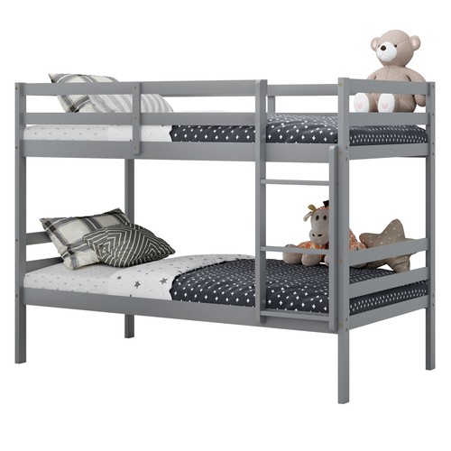 Twin over wood - twin, bunk