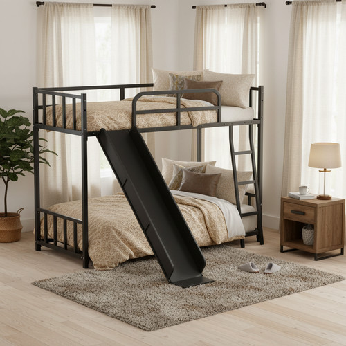 Bunk bed with - with, and