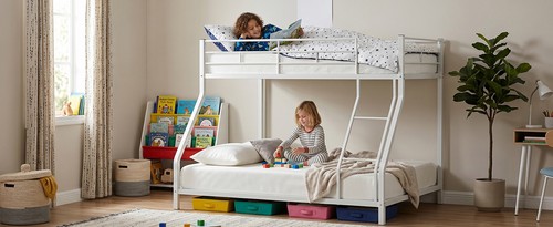 Twin over full - over, bed