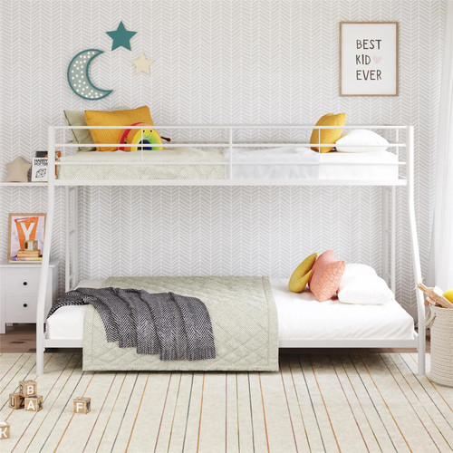 Twin over full metal - over, bed